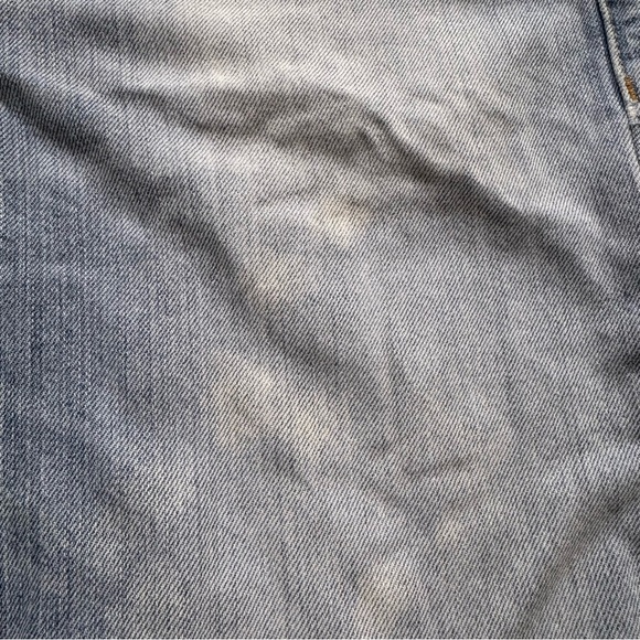 Levi's 511 Light Blue Denim Shorts frayed hem - 33 - Picture 15 of 16